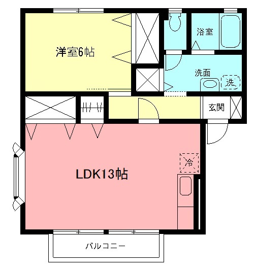 ヴェールの間取り