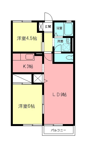 レジデンスSの間取り