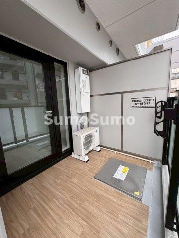 エスリード難波ALLUREのバルコニー