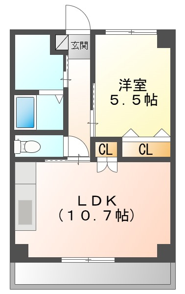 アドバンスＭの間取り
