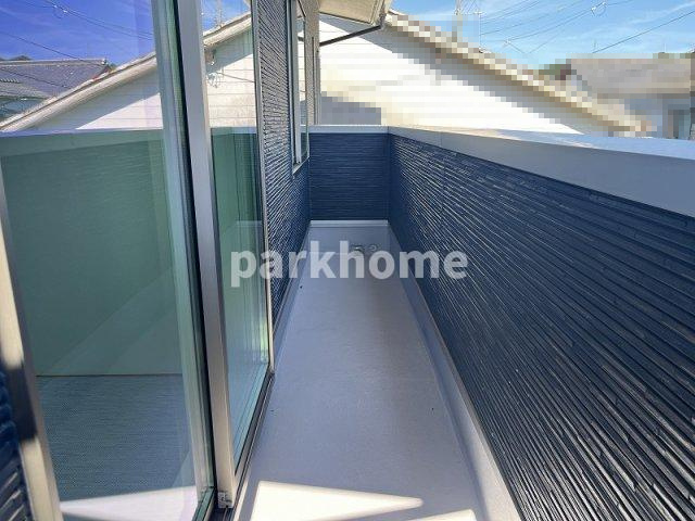 吾川郡いの町枝川　新築一戸建てのバルコニー