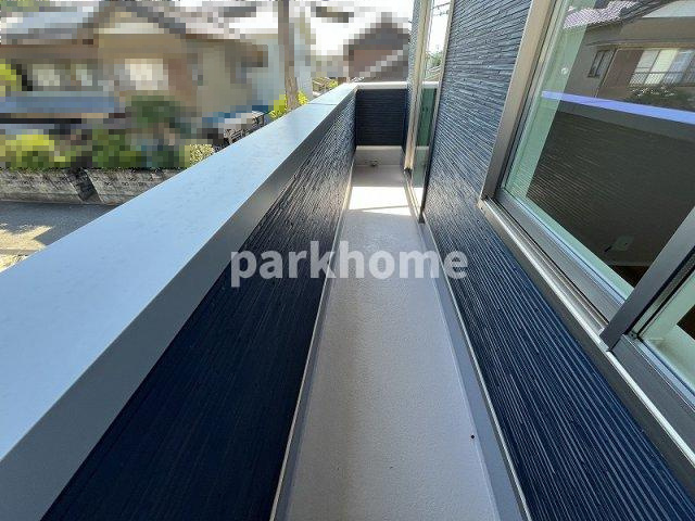 吾川郡いの町枝川　新築一戸建てのバルコニー