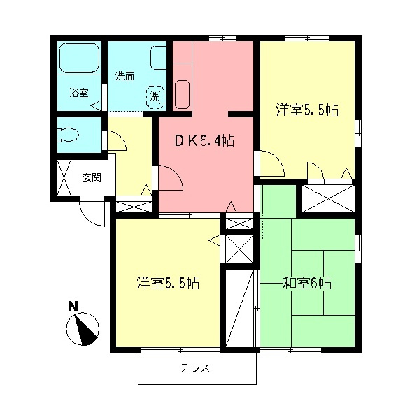 パラダイスの間取り