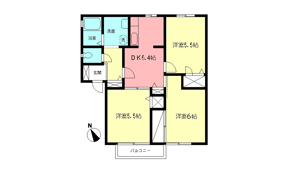 パラダイスの間取り
