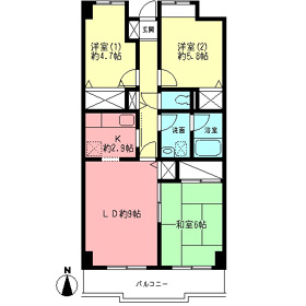 ビューフォート湘南の間取り