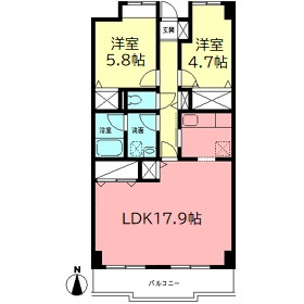 ビューフォート湘南の間取り