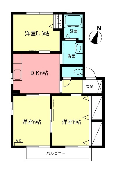 グランパルクの間取り