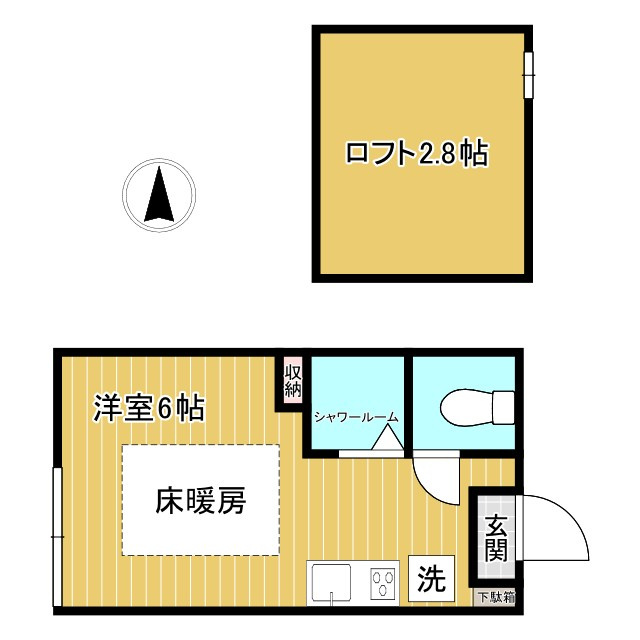Grandia東中野WESTの間取り