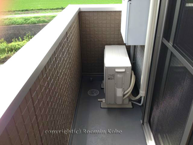 グランアヴァンティⅡのバルコニー