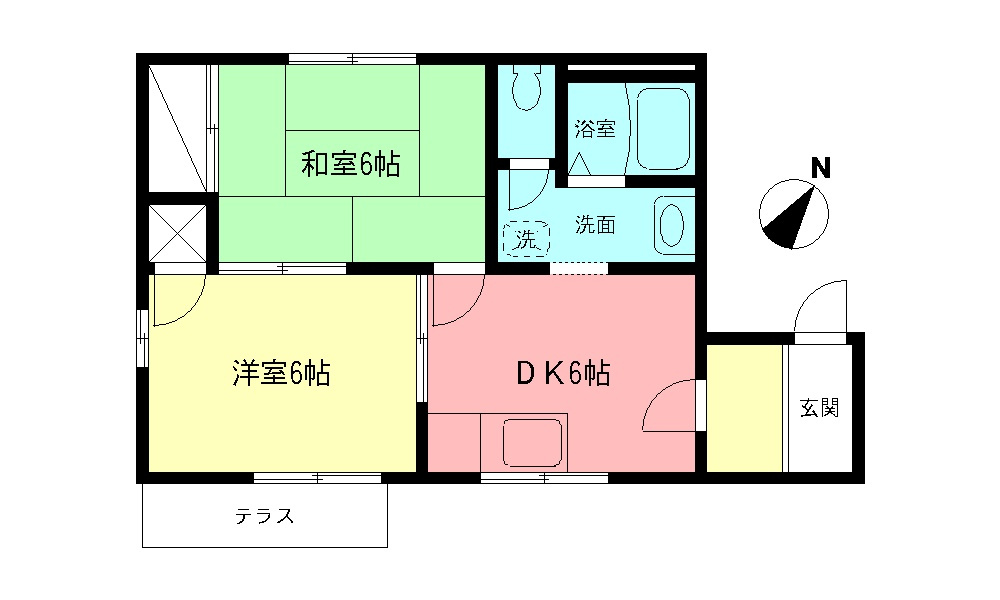 ディアタウンⅢの間取り