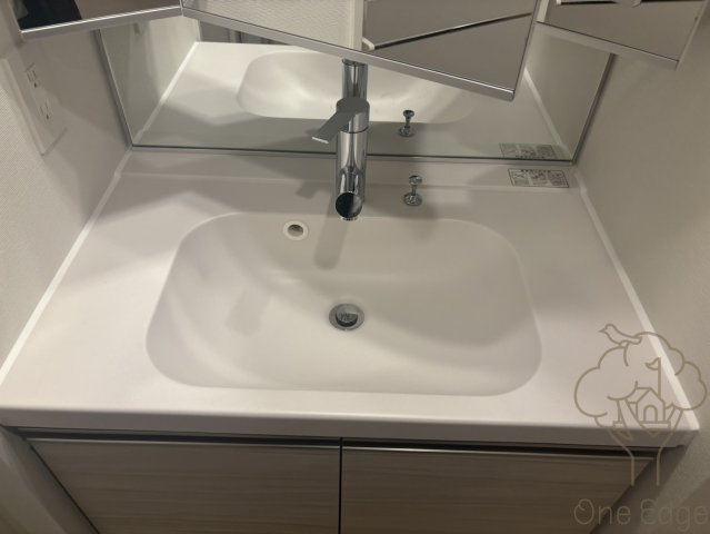 コンフォリア新大阪宮原Qの洗面所