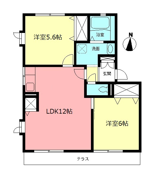 ディアタウンⅢの間取り