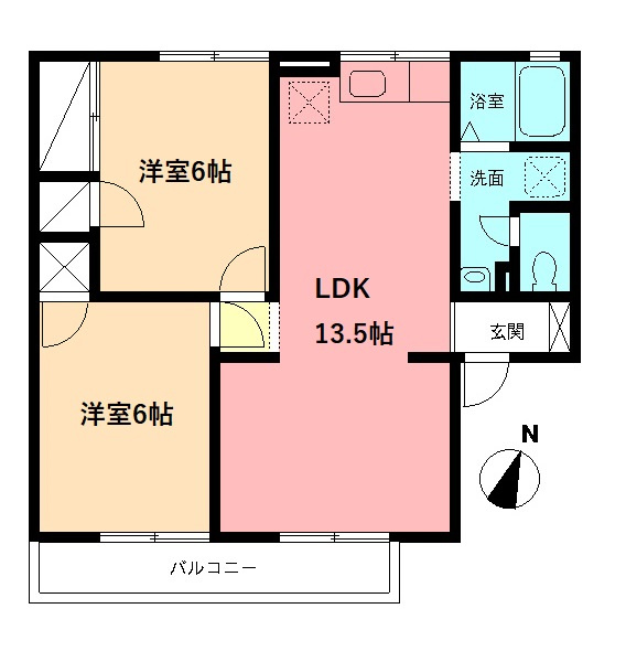ルミエールＳの間取り