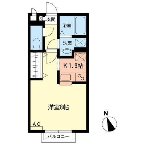 RupiahⅡの間取り