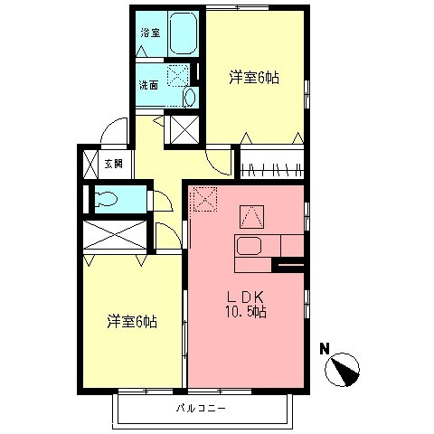 フィオーレの間取り
