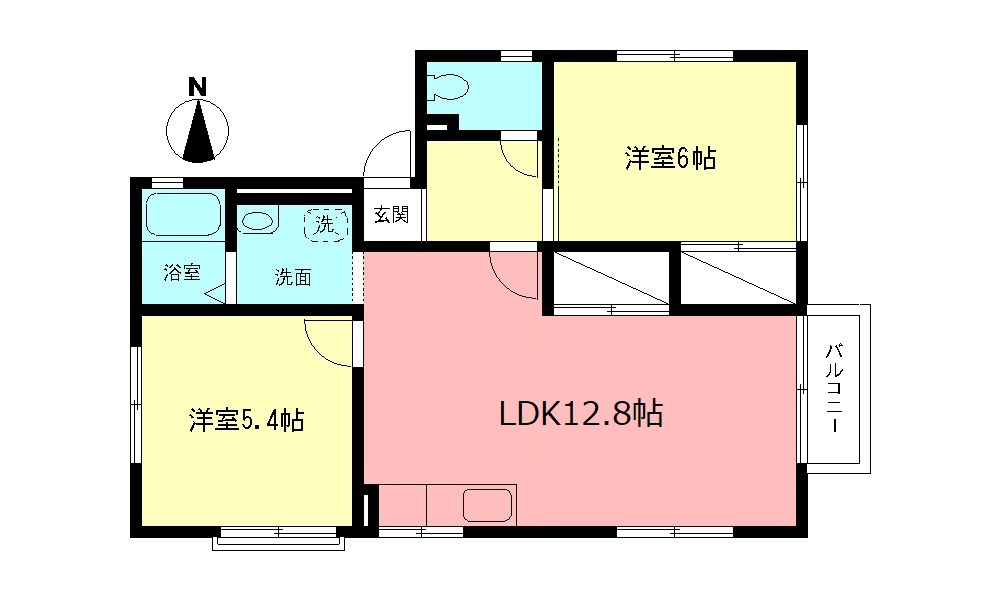グレースⅡの間取り