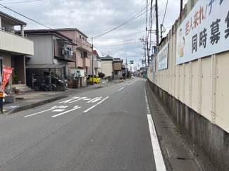 【前面道路含む現地写真】 | 前面道路