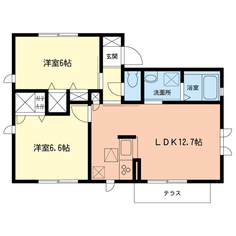 セレーノの間取り