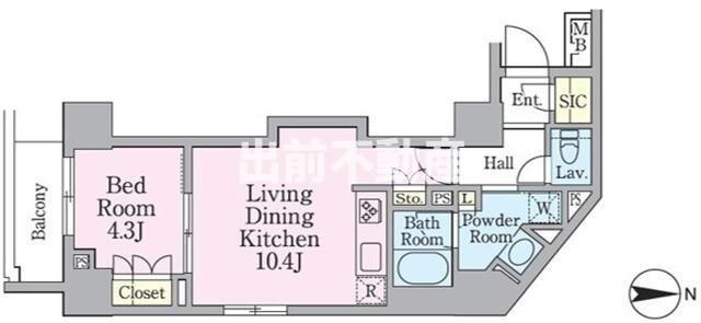 文京区関口３丁目の賃貸マンション