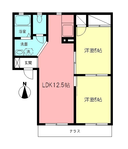 エクセレント泉の間取り
