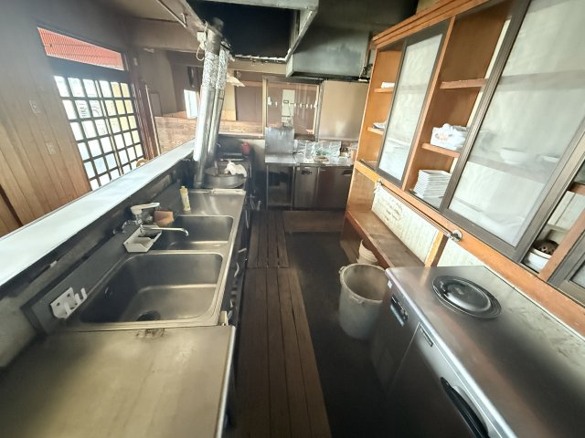 蒲原店舗のバルコニー