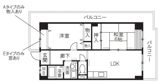 CASA ZABUの間取り