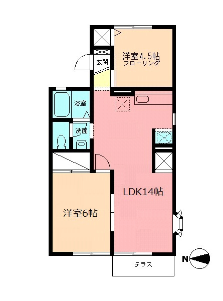 スプルース・ＫＯＹＡＭＡの間取り