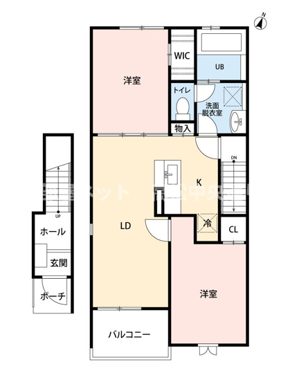 【間取り】 | プチメゾン北山