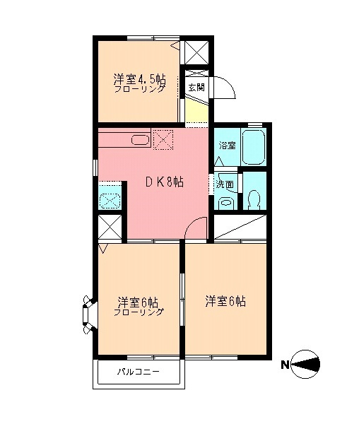 スプルース・ＫＯＹＡＭＡの間取り