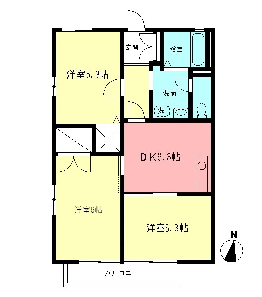 グランシャリオの間取り