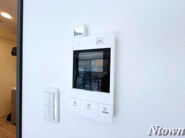 【セキュリティ】 | ディアレイシャス大須赤門通本町 | モニター付きインターホンです。