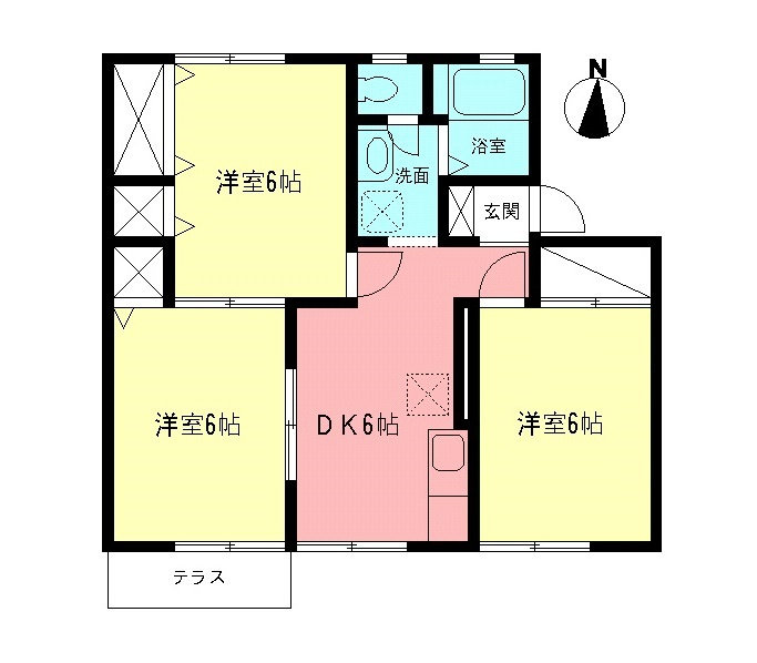 アネックスMORIの間取り