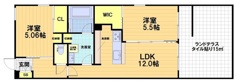With京Grandsの間取り