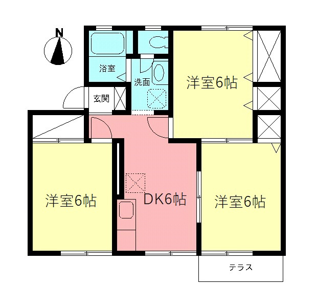 アネックスMORIの間取り