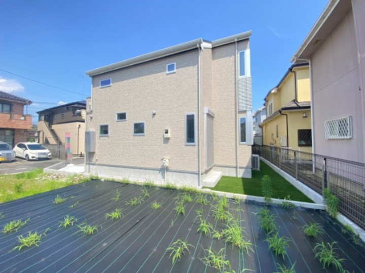 祝　成約済み　八王子市　中野町　新築戸建ての外観|～仲介手数料無料☆八王子ひなた不動産～八王子市中野町　新築戸建て

