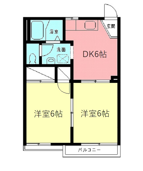 メゾンファミールの間取り