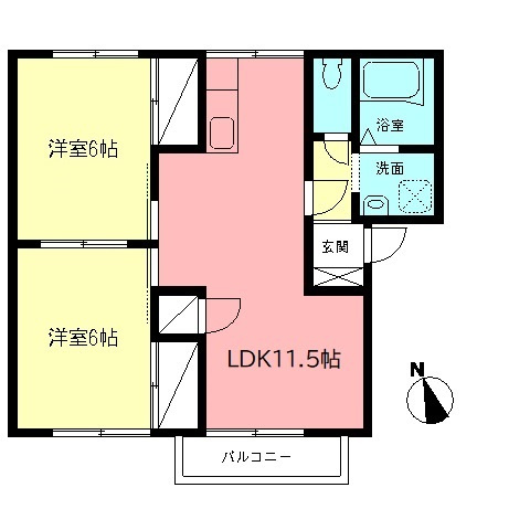 ソンネンドルフの間取り