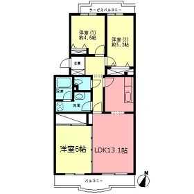 つきみ野キャニオンの間取り