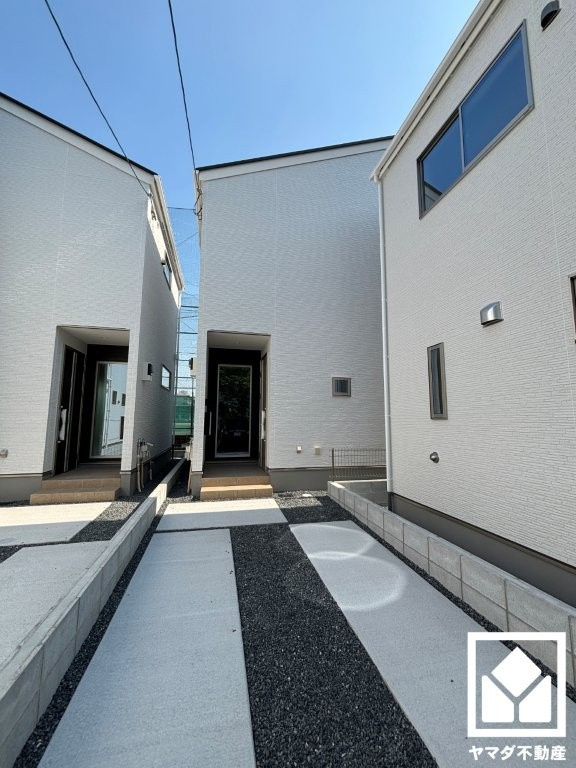 京田辺市河原神谷　1期　3号地の駐車場