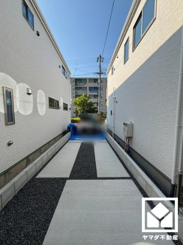 京田辺市河原神谷　1期　5号地の駐車場