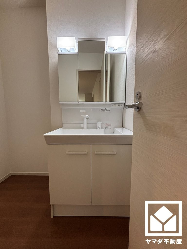 京田辺市河原神谷　1期　5号地の独立洗面台