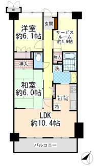 【間取り】 | サーパス昭和町