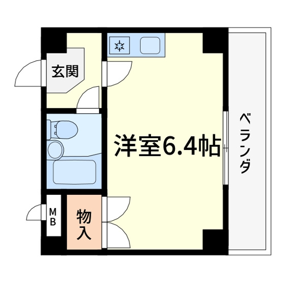 【間取り】 | メゾンあぶの
