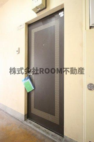 都城市一万城町の賃貸マンションの玄関|毎日通る玄関はこちらです