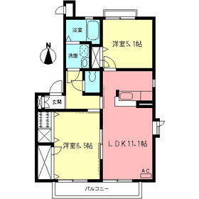 FLATS・まほろばの間取り