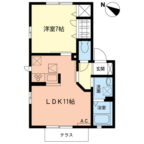 アーバンコートの間取り