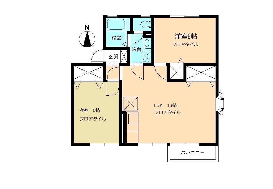 エトワールの間取り