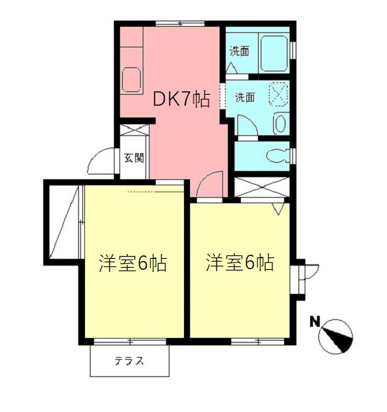 メディオ湘南の間取り