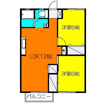 サニーホームズの間取り