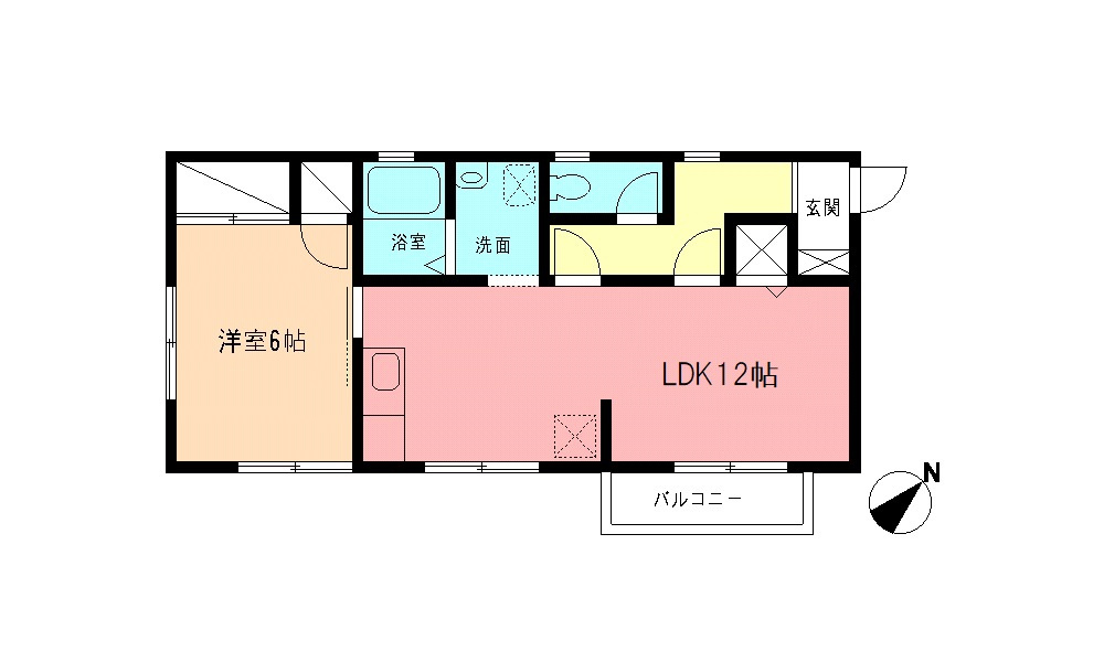 エーデルハイムナカの間取り